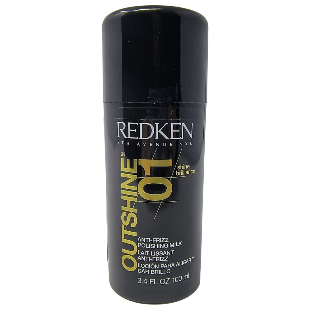 Redken Outshine 01 Shine Brilliance Anti-Frizz Polishing Milk 3.4 oz Discontinue